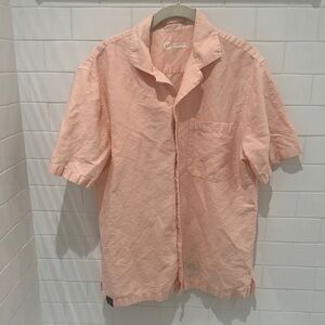 Outlier SS linen/poly shirt size S